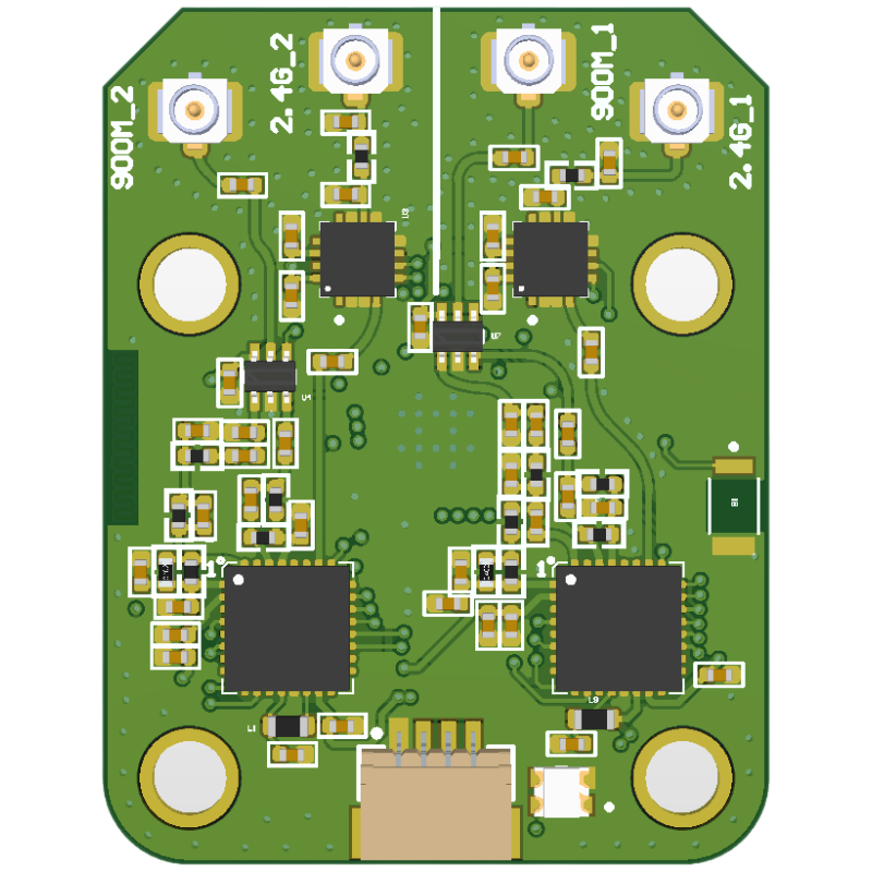  RCSOLO ELRS GEMINI DUAL BAND