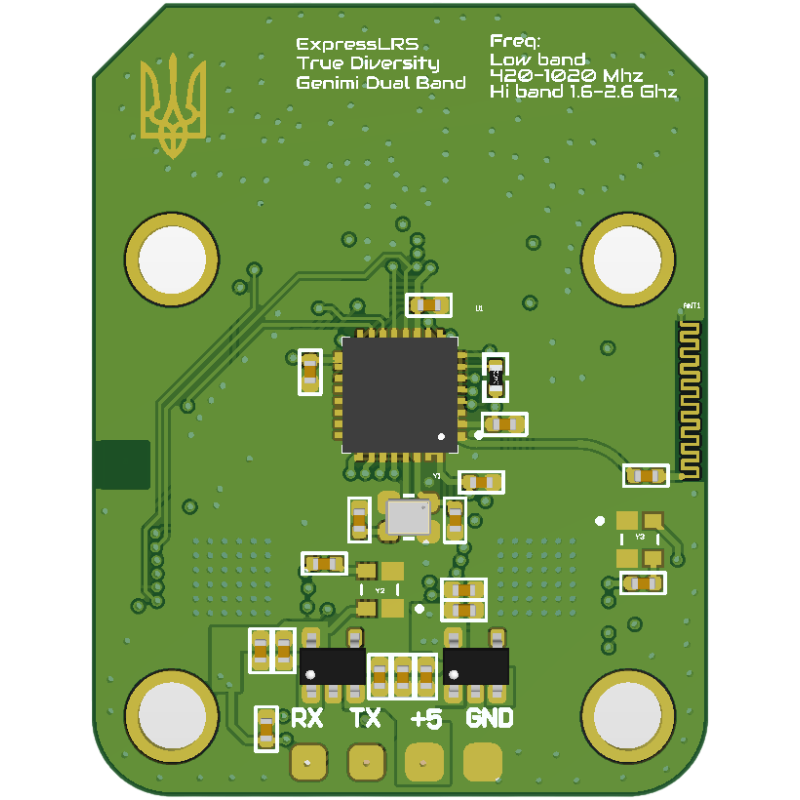  RCSOLO ELRS GEMINI DUAL BAND