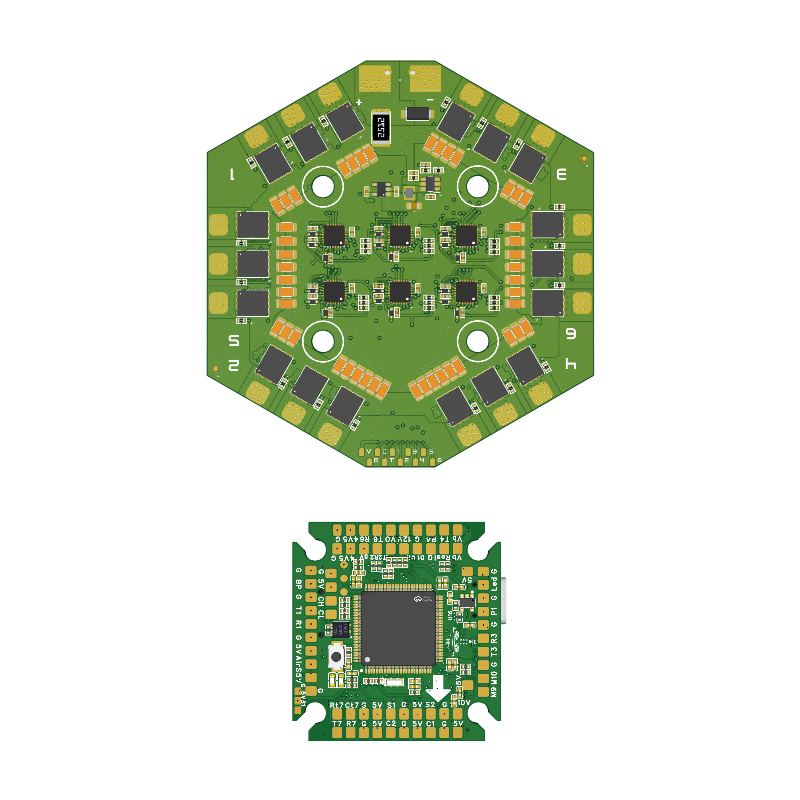 STACK RCSOLO H7 8S HEX